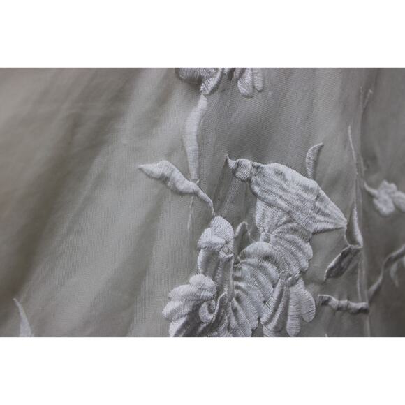 P.A.R.O.S.H P A R O S H Full Circle SKIRT Size S Embroidered Ivory - Picture 4 of 12